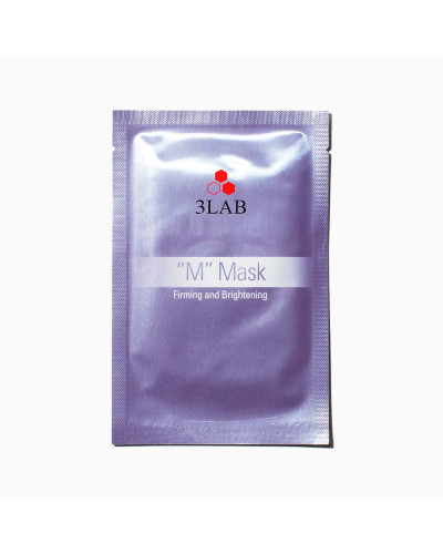 Освітлююча тканинна ліфтинг-маска 3LAB «M» Mask Firming & Brightening