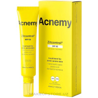 Acnemy zitcontrol spf 50 treatment for acne-prone skin Сонцезахисний крем для проблемної шкіри