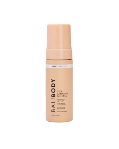 Мусс автозагар бронзовый загар без солнца Bali Body Self Tanning Mousse Dark 100 мл