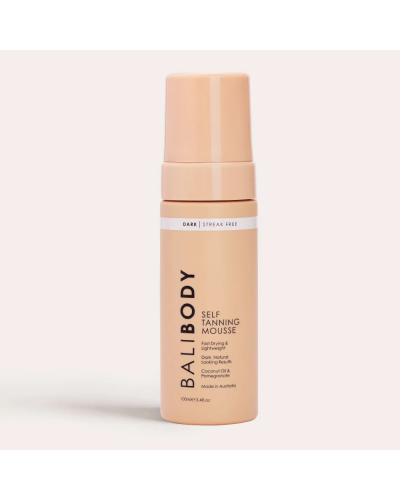 Мусс автозагар бронзовый загар без солнца Bali Body Self Tanning Mousse Dark 100 мл