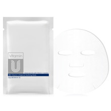 CU SKIN Vitamin U Essence Soothing Mask Тканевая маска с витамином U  (25 г)