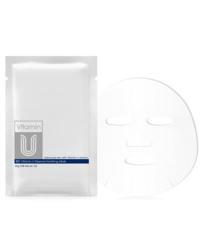 Тканинна маска з вітаміном U CU SKIN Vitamin U Essence Soothing Mask