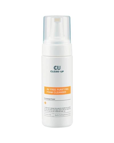Очищающий мусс CU SKIN Clean‑Up AV Free Purifying Foam Cleanser 150 мл