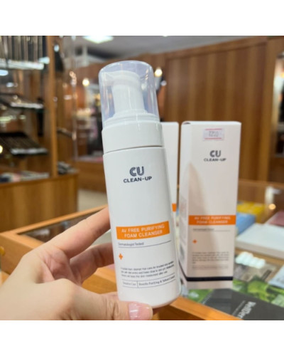 Очищуючий мус CU SKIN Clean-Up AV Free Purifying Foam Cleanser для чутливої проблемної шкіри