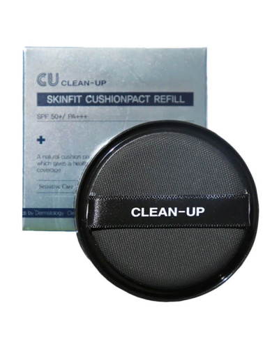 Кушон CU SKIN Clean-Up Skinfit Cushion SPF 50+ (21 тон) 15 г refill