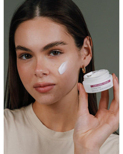 Интенсивный лифтинг-крем CU SKIN Clean-Up Collagen Cream с коллагеном и волюфилином