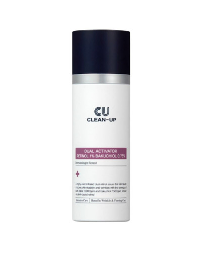 Сироватка для обличчя з ретинолом і бакучіолом CU SKIN Clean‑Up Dual Activator Retinol 1% Bakuchiol 0.75%