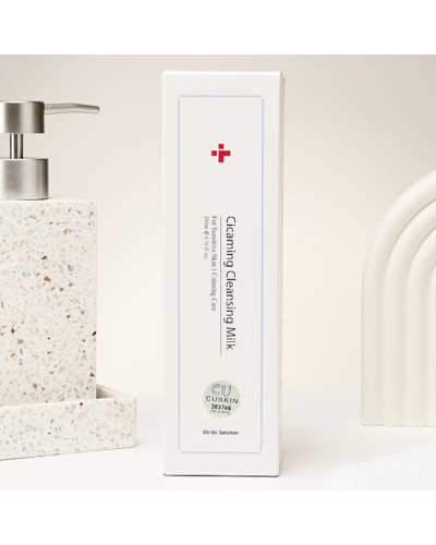 Очищувальне молочко з центеллою CU SKIN Dr. Solution Cicaming Cleansing Milk