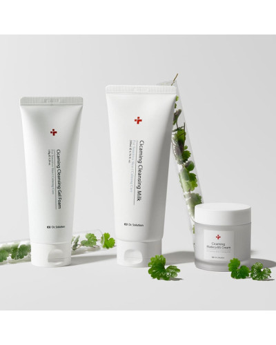 Очищувальне молочко з центеллою CU SKIN Dr. Solution Cicaming Cleansing Milk