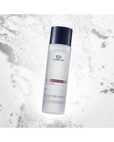Тонєр для покращення пружності CU SKIN Clean-up Collagen Boosting Toner