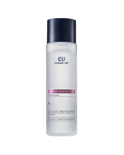 Тонєр для покращення пружності CU SKIN Clean-up Collagen Boosting Toner