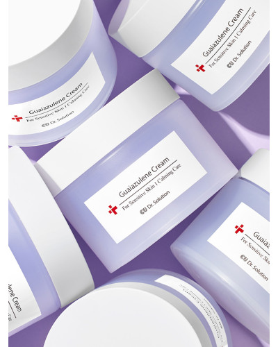 Крем для обличчя CU SKIN DR. Solution Guaiazulene Cream — щоденний комфорт і зволоження 50 мл