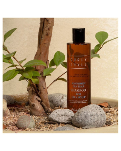 CURLYSHYLL Root Remedy Oily Scalp Shampoo Шампунь для жирної шкіри голови  330 мл