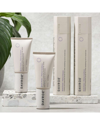 Тонирующий шампунь DAVROE Blonde Senses Platinum Toning Shampoo для светлых волос – 100 мл