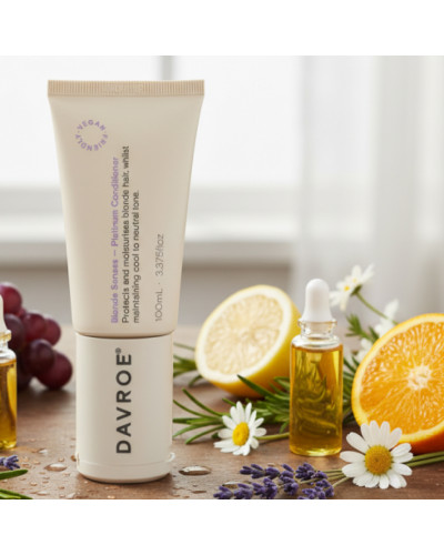 Тонувальний кондиціонер DAVROE Blonde Senses Platinum Toning Conditioner для світлого волосся – 100 мл