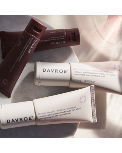 Тонувальний кондиціонер DAVROE Blonde Senses Platinum Toning Conditioner для світлого волосся – 100 мл