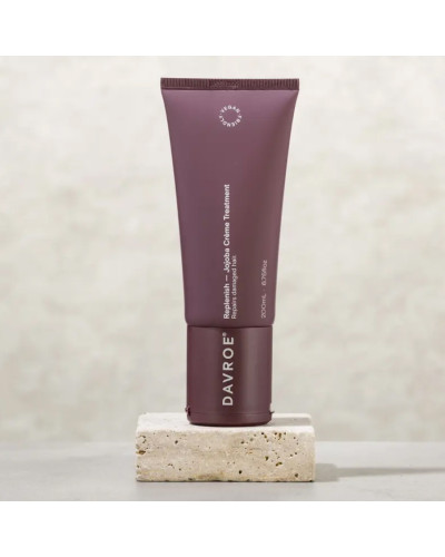 Восстанавливающий крем DAVROE Replenish Jojoba Crème Treatment для Волос с Маслом Жожоба 200 мл