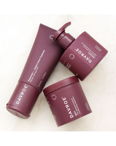 Восстанавливающий крем DAVROE Replenish Jojoba Crème Treatment для Волос с Маслом Жожоба 200 мл