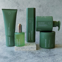 DAVROE Curlicue Cleansing Clay Shampoo, детокс-шампунь із глиною, 300 мл