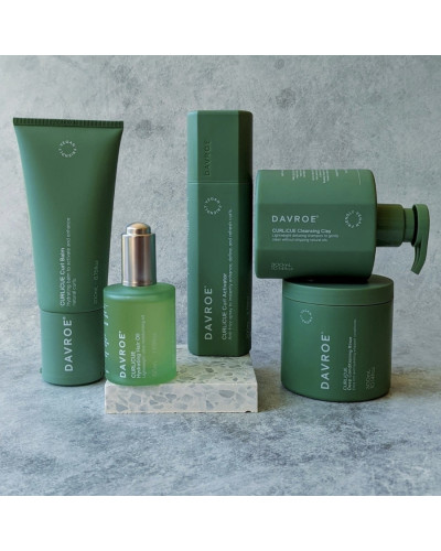 Шампунь DAVROE Curlicue Cleansing Clay Shampoo із глиною – 300 мл