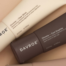 DAVROE Chroma Colour Treatments Clear Gloss, тонирующий бальзам для волос, 200 мл