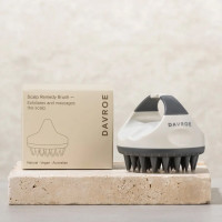 DAVROE Exfoliates and Massages the Scalp Brush Массажная Щётка для Кожи Головы 