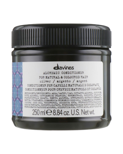 Кондиціонер для блонду та сивини Davines Alchemic Conditioner Silver 250 мл 