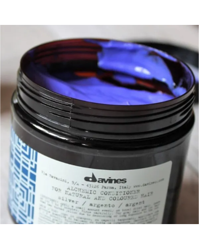 Кондиціонер для блонду та сивини Davines Alchemic Conditioner Silver 250 мл 