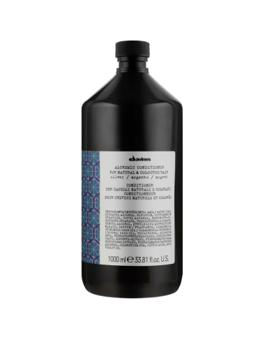 Кондиціонер для блонду та сивини Davines Alchemic Conditioner Silver 1000 мл