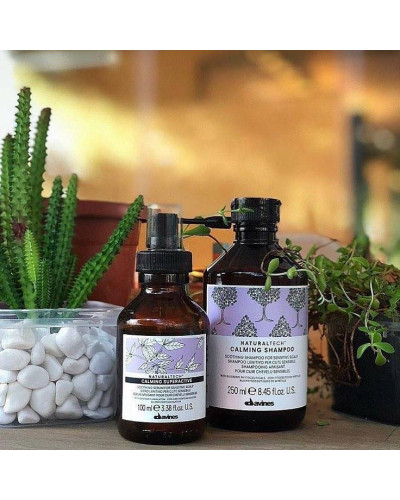 Успокаивающий шампунь для волос и кожи головы Davines Calming Shampoo 250 мл