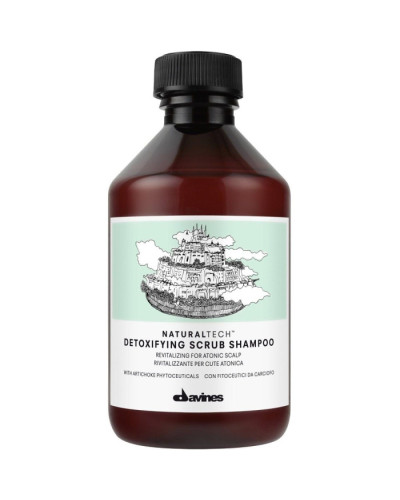 Очищувальний скраб-шампунь для шкіри голови Davines DETOXIFYING Scrub Shampoo 250 мл