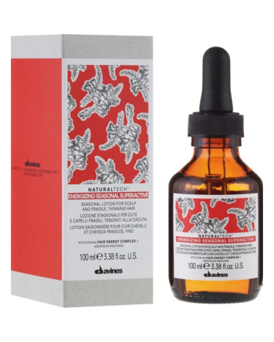 Davines ENERGIZING енергетичний суперактивний лосьон проти сезонного випадіння 100 мл
