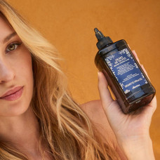 Davines Instant bonding glow - Укрепляющая сыворотка для экстраблеска блонда 300 мл