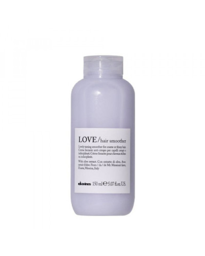 Крем для розгладження хвилястого волосся Davines LOVE hair smoother з ефектом «антифриз» 150 МЛ