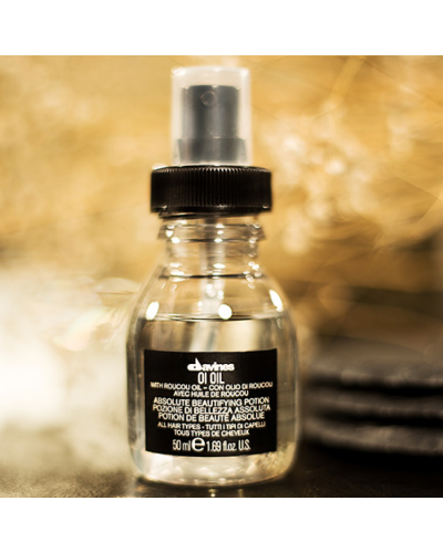 Олія Davines OI Absolute Beautifying With Roucou Oil для сухого та неслухняного волосся 50 мл