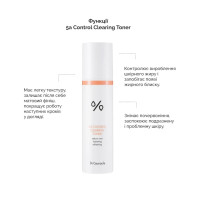 Dr.Ceuracle 5α Control Clearing Toner  Себорегулюючий тонер для обличчя «5-альфа контроль»