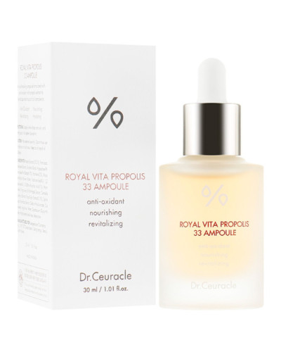 Ампульна сироватка з екстрактом прополісу 33,5% Dr.Ceuracle Royal Vita Propolis 33 Ampoule