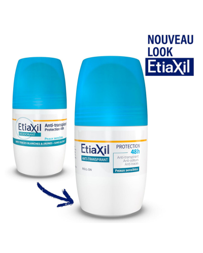 Etiaxil Antiperspirant Deodorant Protection 48h Roll-On, антиперспірант-дезодорант кульковий, 50 мл