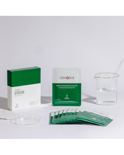 Заспокійлива маска з морськими водоростями Genosys Soothing Bomb Sea Algae Mask