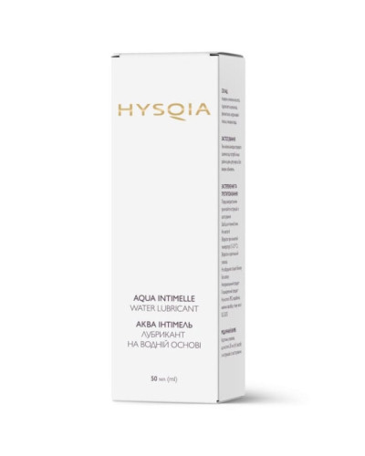 Гель-догляд на водній основі для делікатної зони Hysqia Aqua Intimelle Water Lubricant 50 мл