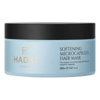 HADAT Cosmetics Softening Microcapsules Hair Mask Пом’якшувальна маска для волосся з мікрокапсулами.  Живлення, блиск, термозахист 280 мл