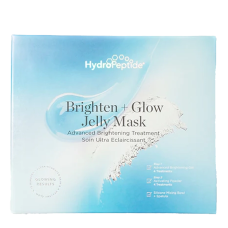HydroPeptide Brighten & Glow Jelly Mask гідрогелева маска для сяйва шкіри 4 шт