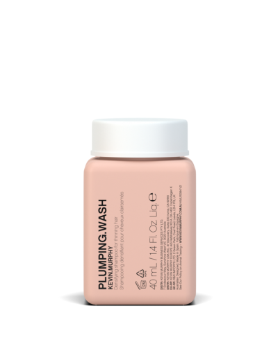 Шампунь Kevin Murphy Plumping Wash безсульфатний для тонкого волосся, густоти, об’єму та ущільнення 40 мл