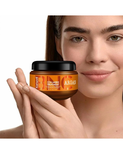 Маска для Волосся з Колагеном та Аргановою Олією Karseell BNC Argan Collagen Treatment  550 мл
