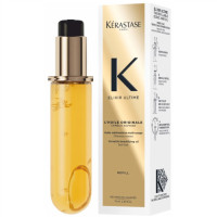 Kerastase Elixir Ultime L'huile Originale Refill, універсальна олійка-концентрат для тьмяного волосся (змінний блок), 75 мл