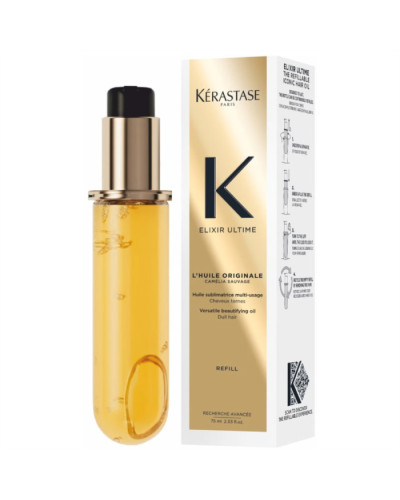 Універсальна олійка-концентрат для тьмяного волосся Kérastase Elixir Ultime L’Huile Originale Refill 75 мл