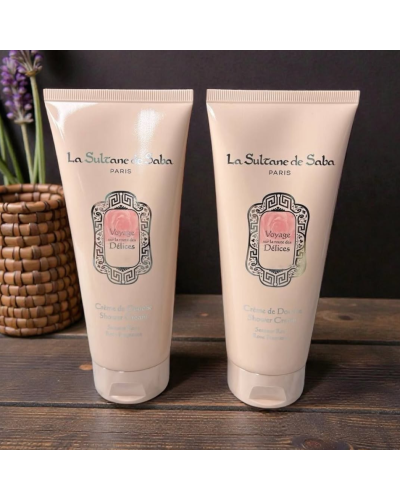 Крем-Гель для Душа «Роза» La Sultane de Saba Voyage Délices Shower Cream Rose Fragrance 200 мл