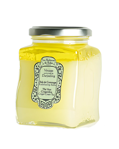 Солевой скраб для тела La Sultane de Saba Voyage Darjeeling Exfoliating Salts Ginger Green Tea 300 мл