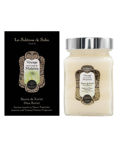 Олія Каріте «Малайзія» La Sultane de Saba Voyage Malaisie Shea Butter Champaka - Tropical Flowers 300 мл