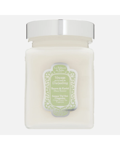 Масло Карите «Зелёный Чай и Имбирь» La Sultane de Saba Voyage Darjeeling Shea Butter Ginger Green Tea 300 мл